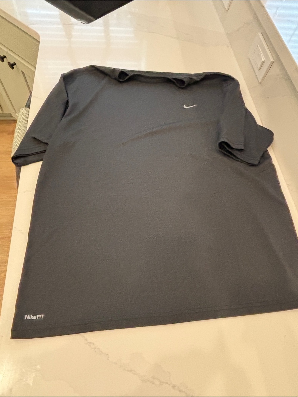 Nike Black Short Sleeve Dri-FIT Tee